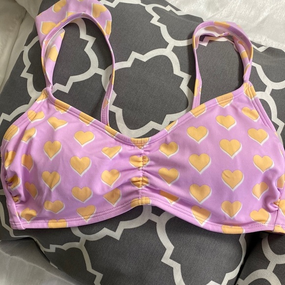 NEW Stoney Clover Lane Flutter Heart Swim Top - Picture 2 of 6